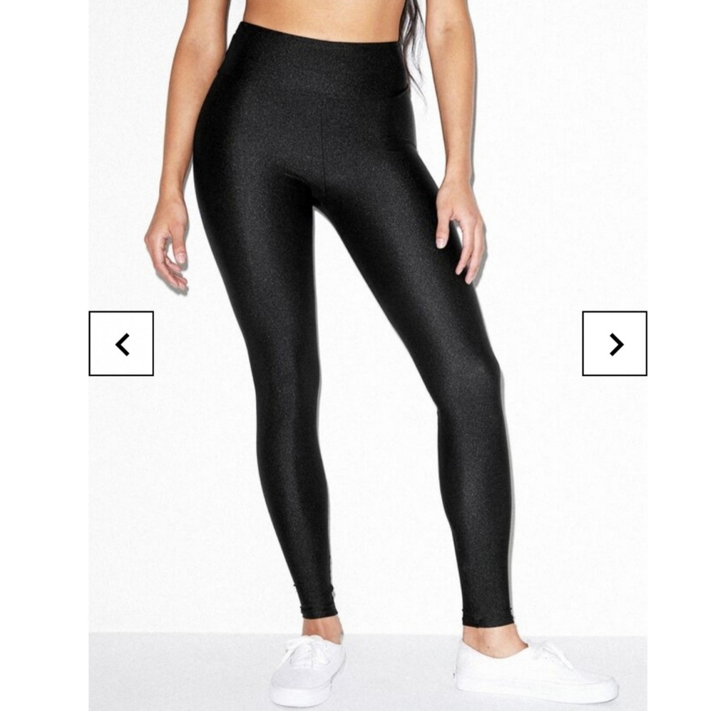 American Apparel Black High-Rise Legging